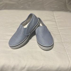 Janie and Jack OXFORD COTTON SLIP ON SNEAKER